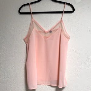 Peachy pink camisole